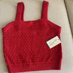 Universal Thread Cherry Knit Tank Top